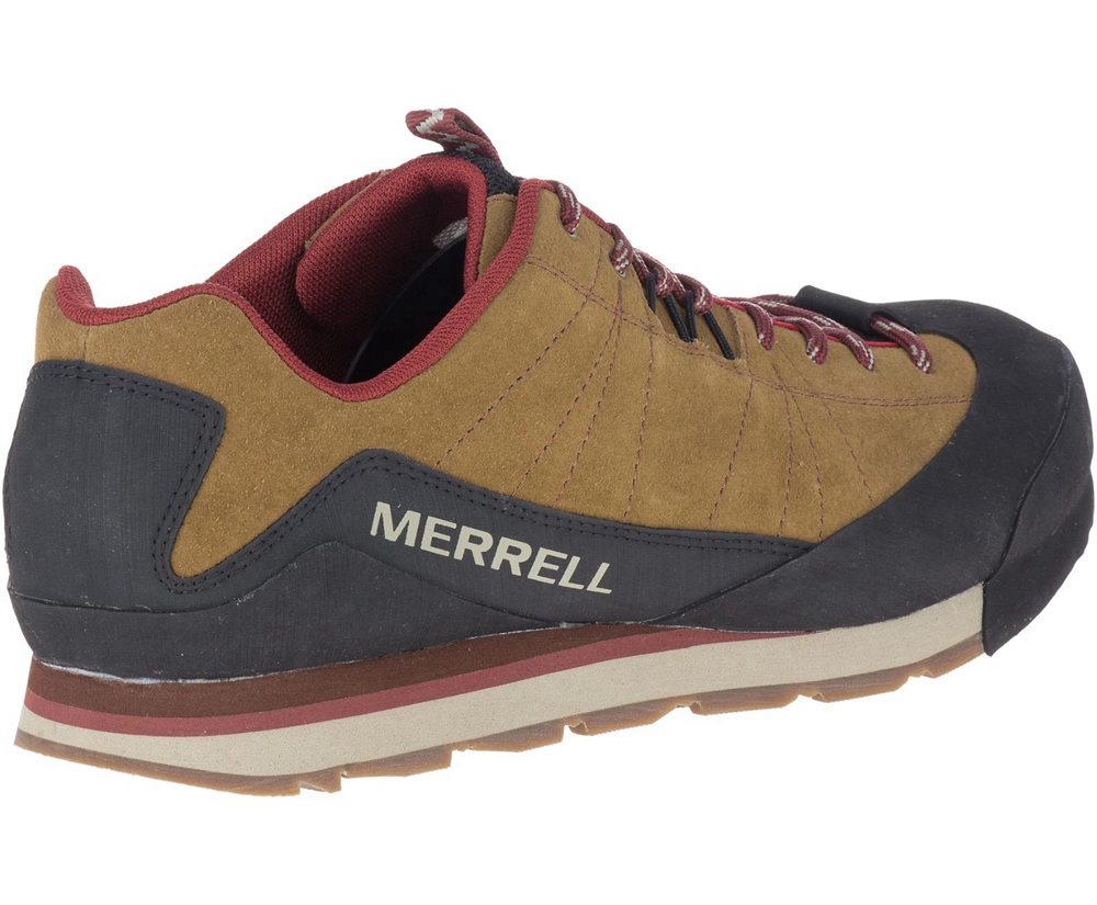 Merrell Sneakers Brown/Black - Catalyst Suede - Mens 29AKILNSB